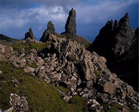 simsearch:862-03361556,k - The old man of Storr. Stock Photo - Rights-Managed, Code: 862-03361429