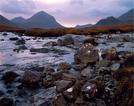 simsearch:862-03361556,k - River Sligachan and the Cuilins,Isle of Skye. Stock Photo - Rights-Managed, Code: 862-03361461
