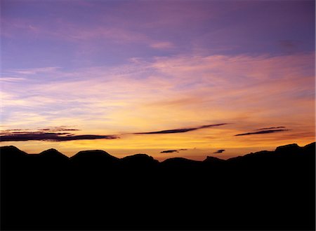 simsearch:862-03355195,k - Sunrise over the Ndoto Mountains of northern Samburu District. Stock Photo - Rights-Managed, Code: 862-03437172