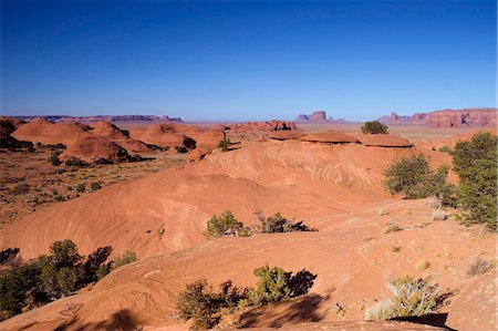 simsearch:862-08091453,k - Utah, USA. Monument Valley formations on the Navajo reservation in Utah Stock Photo - Rights-Managed, Code: 862-03714190
