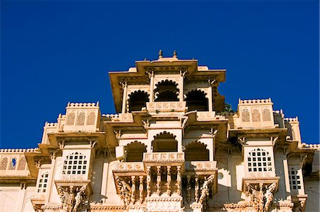 simsearch:862-03711843,k - Facade of the City Palace in the early morning City Palace,Udaipur,Rajasthan. India Stock Photo - Rights-Managed, Code: 862-03711958