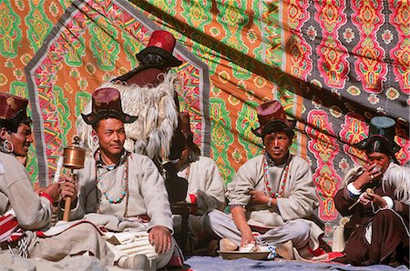 people ladakh - Locals celebrating at the Leh Festival, Leh, Ladakh, North West India Stock Photo - Rights-Managed, Code: 862-03712094