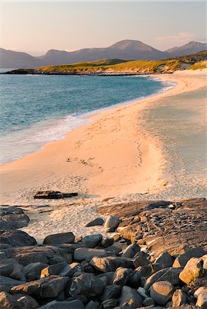 simsearch:862-03713411,k - Sunset on Borve beach, Isle of Harris, Hebrides, Scotland, UK Stock Photo - Rights-Managed, Code: 862-03713392