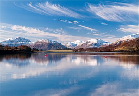 simsearch:862-03713411,k - Reflections in Loch Leven, Glencoe, Scotland, UK Stock Photo - Rights-Managed, Code: 862-03713405