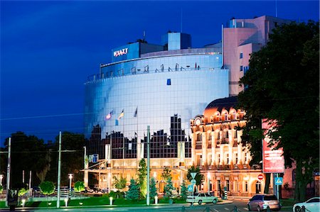 Ukraine, Kiev, Hyatt Regency hotel Foto de stock - Con derechos protegidos, Código: 862-03737357