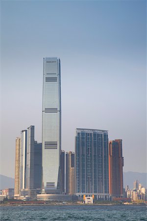 simsearch:862-05997261,k - West Kowloon Cultural District with ICC building, Kowloon, Hong Kong, China Stock Photo - Rights-Managed, Code: 862-03731101