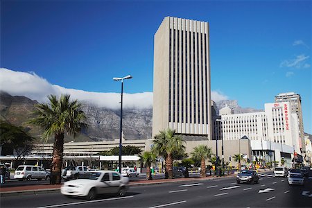 road, south africa - Traffic passing along Adderley Street, City Bowl, Cape Town, Western Cape, South Africa Stock Photo - Rights-Managed, Code: 862-03808360