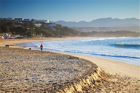 Plettenberg Bay beach at dawn, Western Cape, South Africa Stock Photo - Rights-Managed, Code: 862-03808528