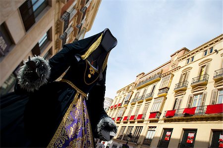 simsearch:862-03807333,k - Mannequin en Marques de Larios street - la rue principale - pendant le Festival de Malaga, Malaga, Andalousie, Espagne Photographie de stock - Rights-Managed, Code: 862-03808583