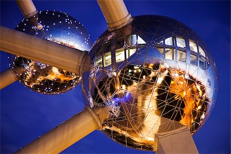 The Atomium,Grimbergen, Strombeek Bever, Belgium Stock Photo - Rights-Managed, Code: 862-03887341