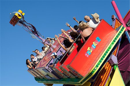 Midway attractions at the Calgary Stampede, Canada Stock Photo - Rights-Managed, Code: 862-03887485