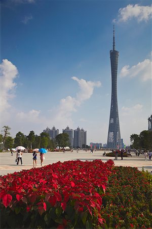 Canton Tower (Guangzhou TV and Sightseeing Tower), Guangzhou, Guangdong, China Stock Photo - Rights-Managed, Code: 862-03887511