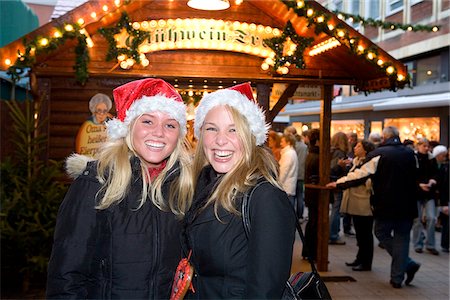 Christmas market, Muenster, Muensterland, North Rhine Westphalia, Germany Stock Photo - Rights-Managed, Code: 862-03887911