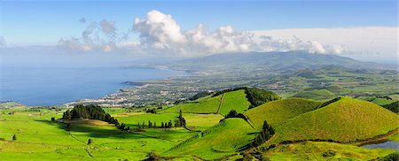 simsearch:862-03889206,k - Volcanic craters along the Sao Miguel island. Azores islands, Portugal Stock Photo - Rights-Managed, Code: 862-03889134