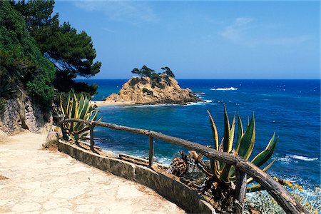 Cap Roig, Costa Brava, Catalonia, Spain Stock Photo - Rights-Managed, Code: 862-03889654