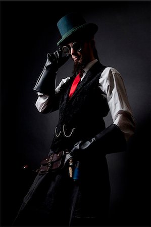 Duelist steampunk Stock Photo - Rights-Managed, Code: 877-07460452