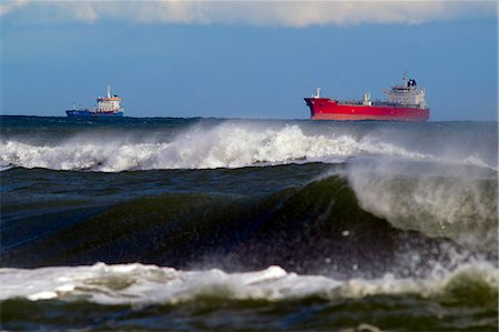 Europe, France, Herault, Sete commercial boats in the storm. Stock Photo - Rights-Managed, Code: 877-08079132