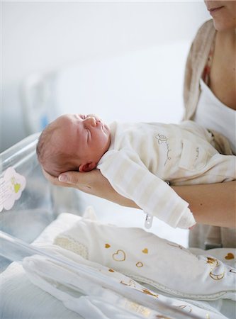 pictures of mum and baby in hospital - A new-born at the maternity ward Stock Photo - Rights-Managed, Code: 877-08128212