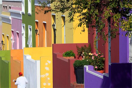 south africa street - South Africa, Cape Town, Bo-Kaap neighborhood. Stock Photo - Rights-Managed, Code: 877-08128436