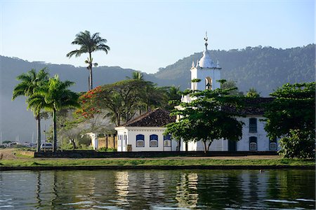 simsearch:877-08128095,k - a church in Paraty, State of  Rio de Janeiro, Brazil, South America Photographie de stock - Rights-Managed, Code: 877-08128998