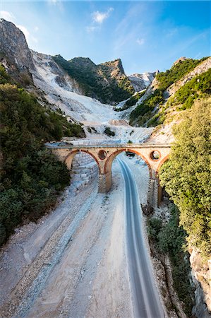 Marble cave, Massa Carrara district, Tuscany, Italy Stock Photo - Rights-Managed, Code: 879-09020981