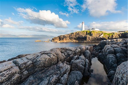 Fanad Head lighthouse, County Donegal, Ulster region, Ireland, Europe. Stock Photo - Rights-Managed, Code: 879-09033318