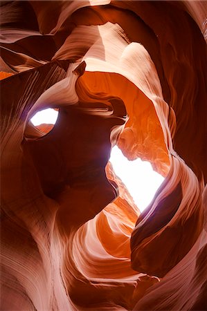 Lower Antelope Canyon, Page, Navajo Nation, Arizona, USA Stock Photo - Rights-Managed, Code: 879-09099923