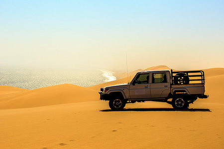 simsearch:862-03365353,k - Offroad vehicle on top of the sand dunes,Sandwich Harbour, Namib Naukluft National Park,Namibia,Africa Stock Photo - Rights-Managed, Code: 879-09189760