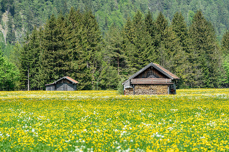 Mittenwald, district of Garmisch-Partenkirchen, Upper Bavaria, Germany, Europe. Stock Photo - Rights-Managed, Code: 879-09190714