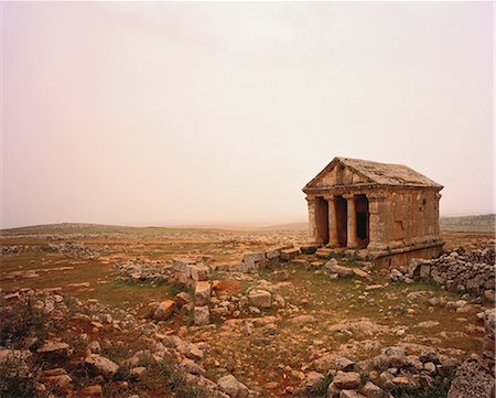 Byzantine Ruins of Ruweiha Syria Stock Photo - Rights-Managed, Code: 873-06440360