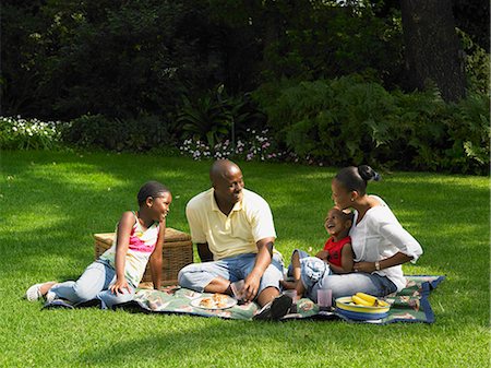 Family Picnic Stock Photo - Rights-Managed, Code: 873-06441228