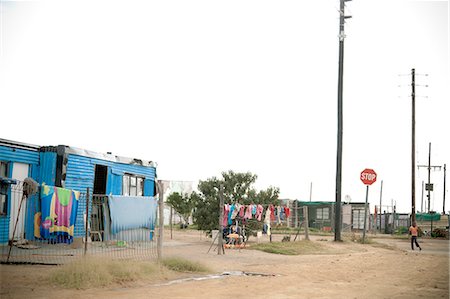 Rural street scene Stock Photo - Rights-Managed, Code: 873-06675186