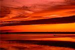 Sunset, Dark Harbour, Grand Manan Island, New Brunswick, Canada