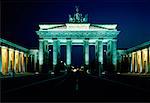 Dämmerung der Brandenburger Tor Berlin