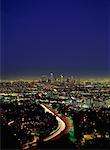 Los Angeles at Night California, USA