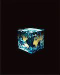 Globus als Cube