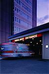 Krankenwagen in Krankenhaus Calgary, Alberta, Kanada