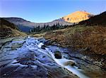 Siyeh Creek Glacier National Park Montana, USA