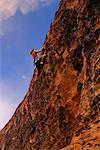 Klettern, Red Rock Canyon National Recreation Lands Nevada, USA