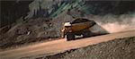 Truck Transporting Coal British Columbia, Canada