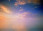 Ocean and Sky at Sunset Maldive Islands Indian Ocean
