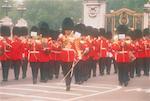 Garde de la Reine, Buckingham Palace, Londres, Angleterre