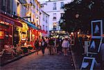 Montmartre at Dusk Paris, France