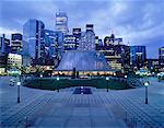 Roy Thomson Hall au crépuscule Toronto, Ontario, Canada