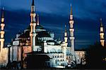 Blue Mosque at Dusk Istanbul, Turkey