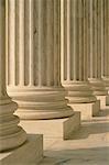 Column Bases Supreme Court Building Washington, Dc, USA