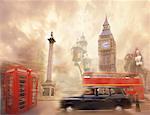 Collage aus London England