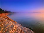 Lake Huron at Sunrise, Bruce Peninsula, Ontario, Canada