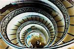 Spiral Staircase in Vatican Museum Rome, Italy