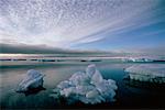 Floating Ice Baffin Island Nunavut, Canada